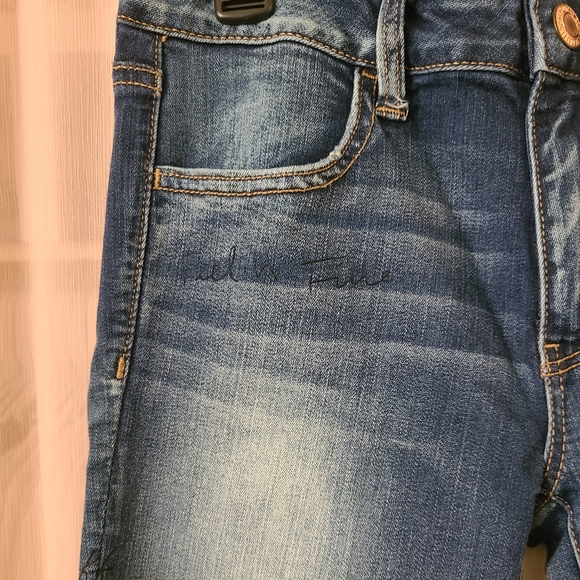 🔆 American Eagle Outfitters Patched Skinny Jeans - Picture 5 of 11